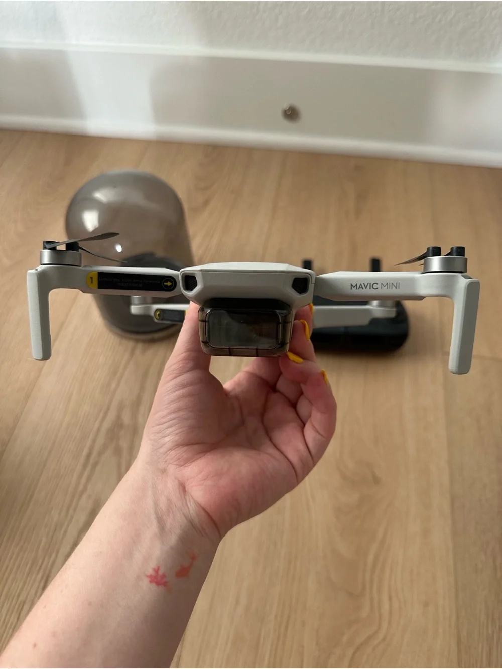 DJI Magic Mini G1 with charging base and carrying case